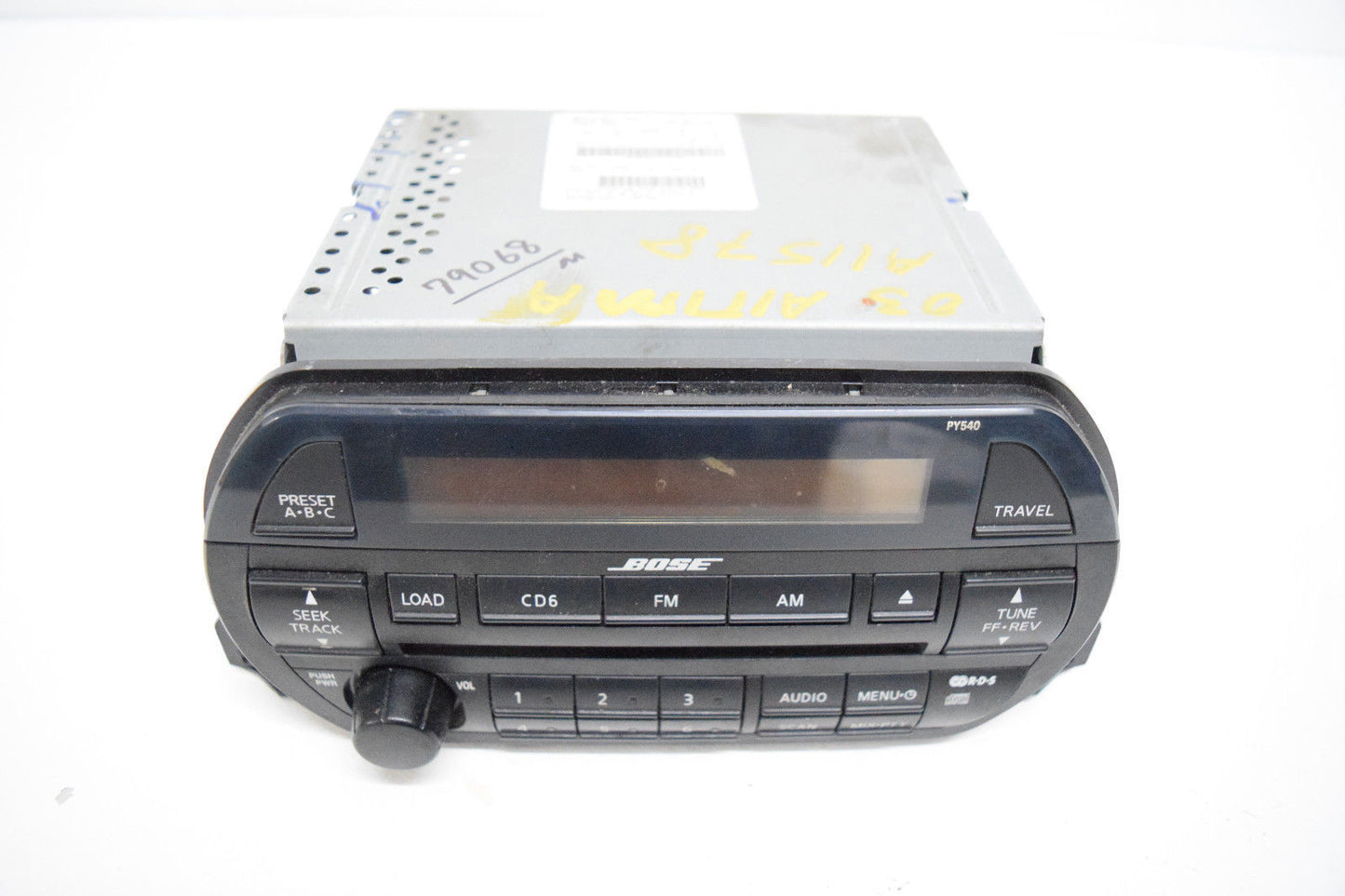 02 03 NISSAN ALTIMA RADIO 6 DISC BOSE CD PLAYER