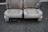 01 02 03 04 05 06 07 FORD F250 F350 LARIAT POWER LEATHER SEAT SET WITH HEADREST