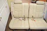 03 04 05 06 CADILLAC ESCALADE TAHOE 3RD ROW SEAT SET LEATHER OEM MINT CONDITION