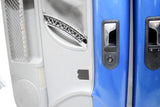 99 00 01 02 03 04 05 06 07 08 09 VW BEETLE DOOR PANEL SET ROYAL BLUE GREY