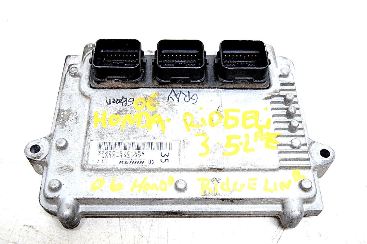 06 07 08 HONDA RIDGELINE ECU ECM ENGINE COMPUTER 37820DRJEA54