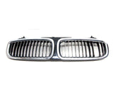 02 03 04 05 BMW 745I 745LI FRONT GRILLE BLACK CHROME