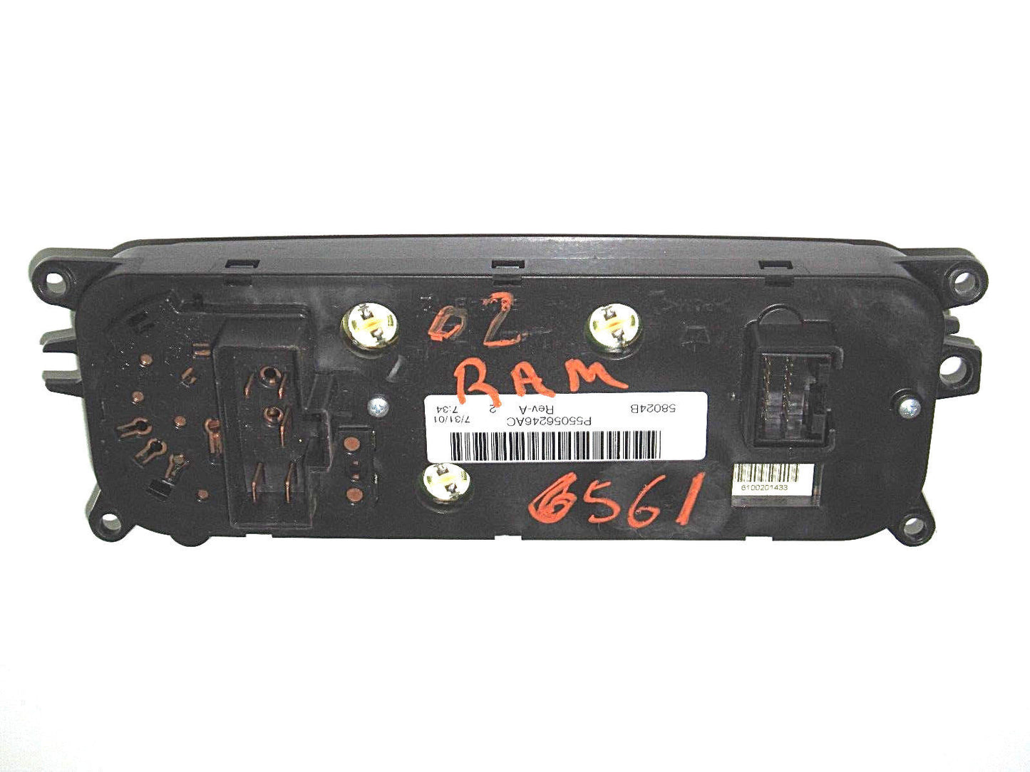 02 03 04 05 DODGE RAM 1500 2500 3500 CLIMATE CONTROL