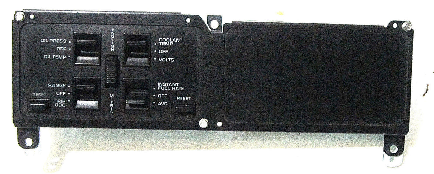 84 85 86 87 88 89 CORVETTE TRIP COMPUTER CLOCK CLIMATE CONTROL DISPLAY