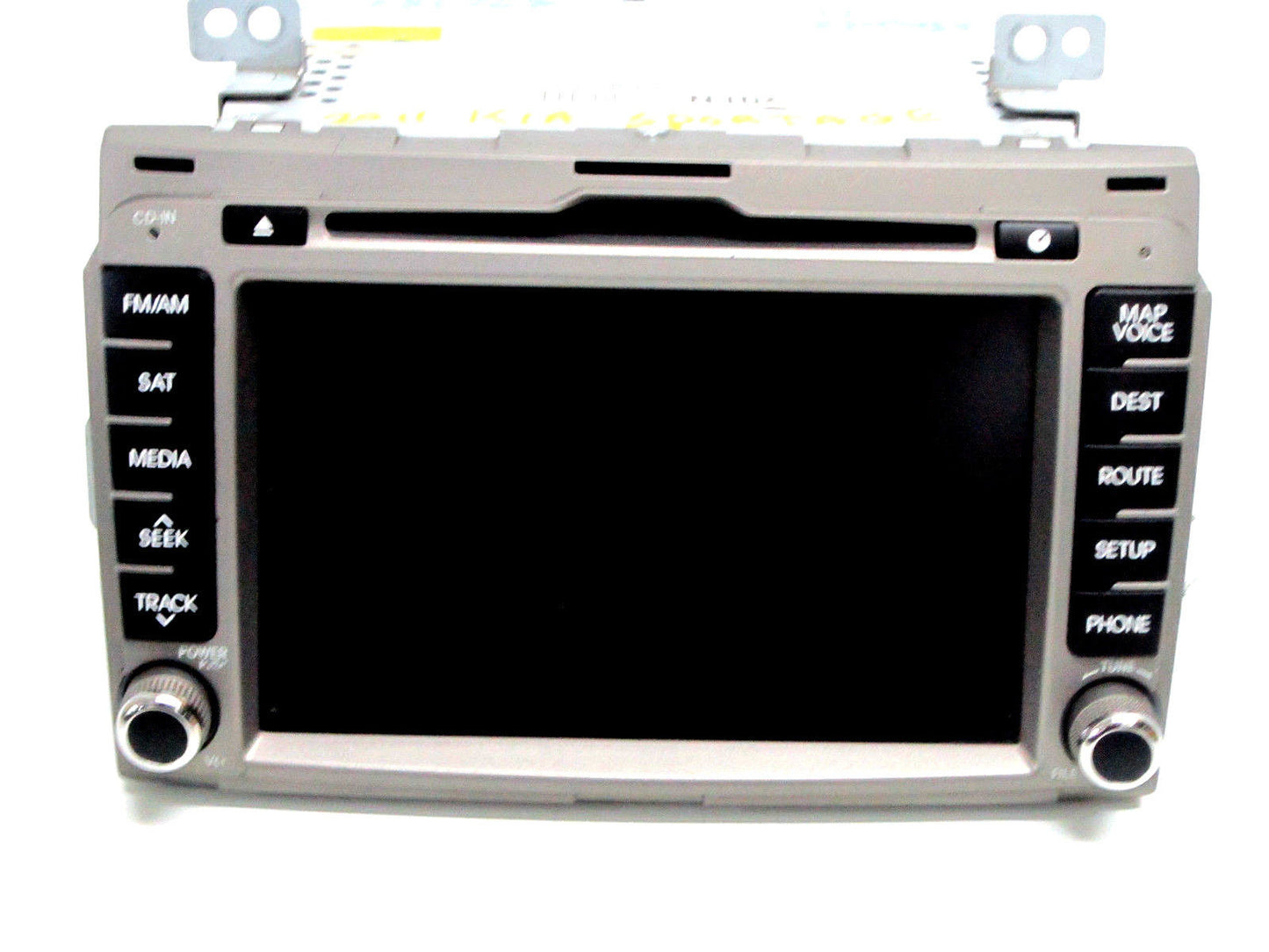 10 11 12 13 KIA SPORTAGE NAVIGATION RADIO CD PLAYER FOR PARTS ONLY