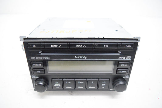 07 08 HYUNDAI TIBURON AM FM RADIO CD PLAYER OEM