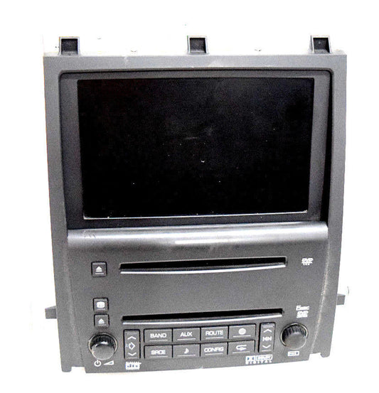 05 06 07 CADILLAC STS 6 DISC CD PLAYER RADIO NAVIGATION INFO DISPLAY