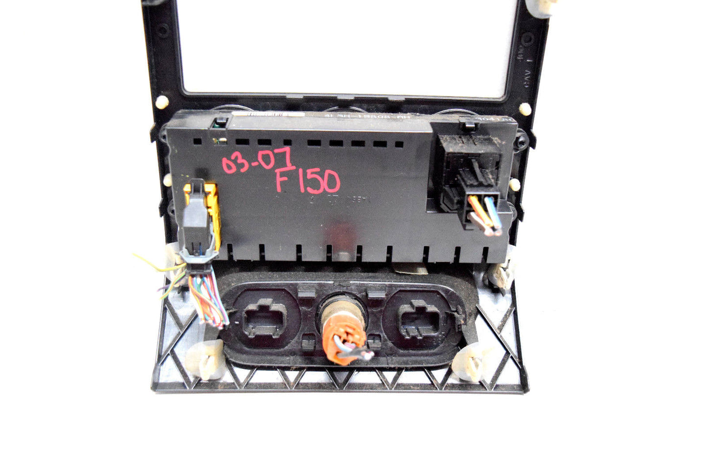 04 05 06 07 08 FORD F-150 F150 CLIMATE CONTROL DOUBLE DIN DASH BEZEL OEM