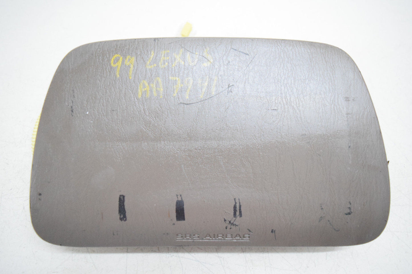 99 00 LEXUS RX300 RIGHT PASSENGER AIRBAG WITH COVER DARK TAN