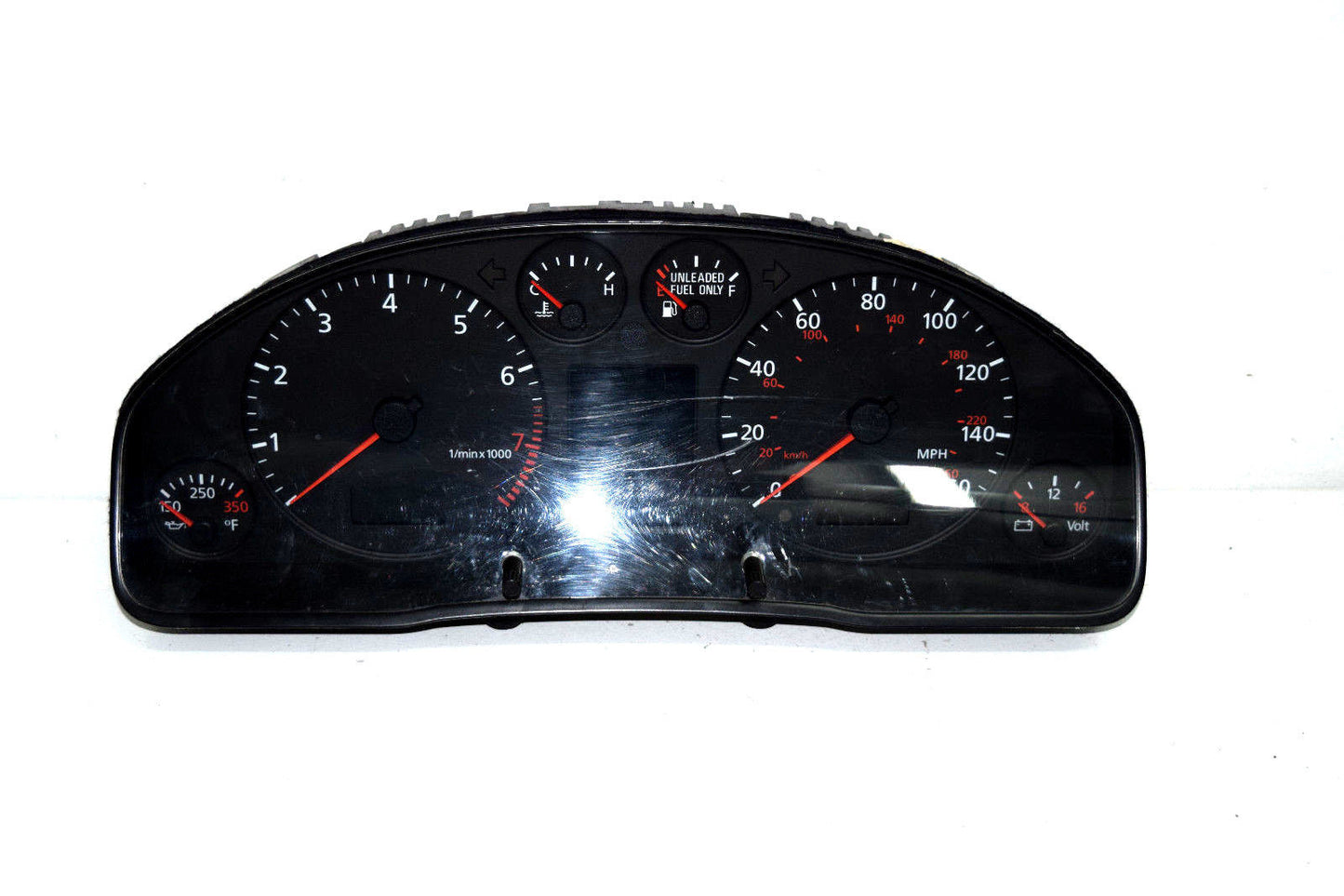 03 04 05 AUDI A4 S4 B6 INSTRUMENT CLUSTER SPEEDOMETER