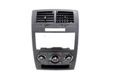 08 09 10 DODGE CHARGER CLIMATE CONTROL RADIO DASH BEZEL VENTS BLACK
