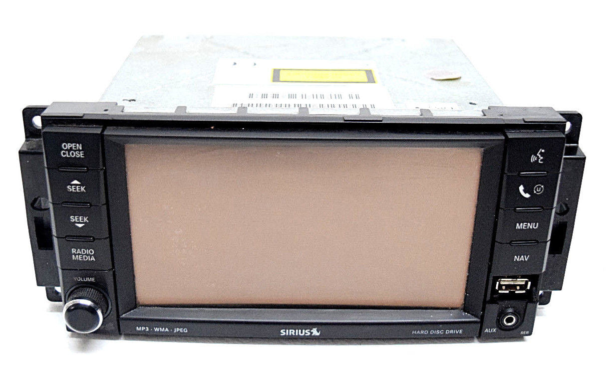 07 08 09 11 12 JEEP WRANGLER DODGE CHRYSLER MY GIG RADIO NAVIGATION P05064737AC