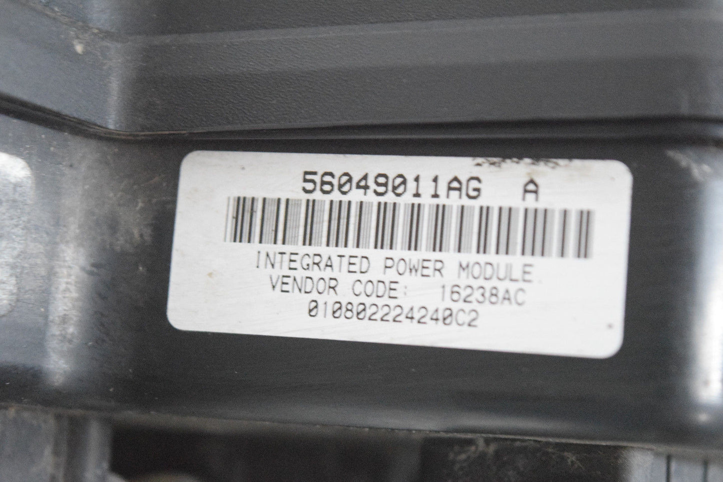 02 03 04 05 06 DODGE RAM 1500 FUSEBOX RELAY CENTER 56049011AG